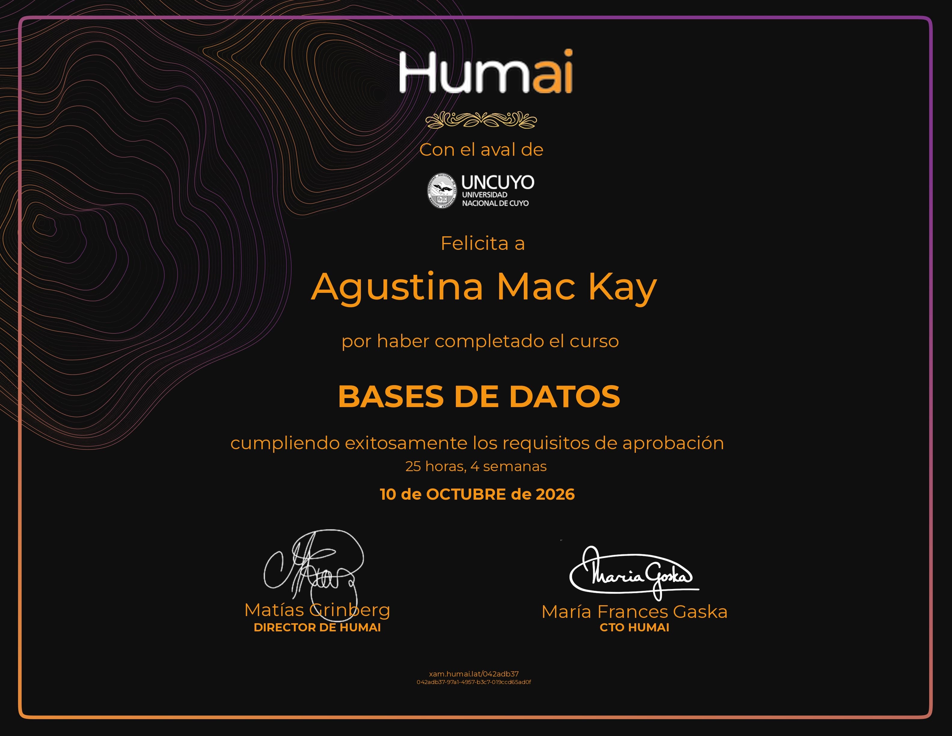 Certificado