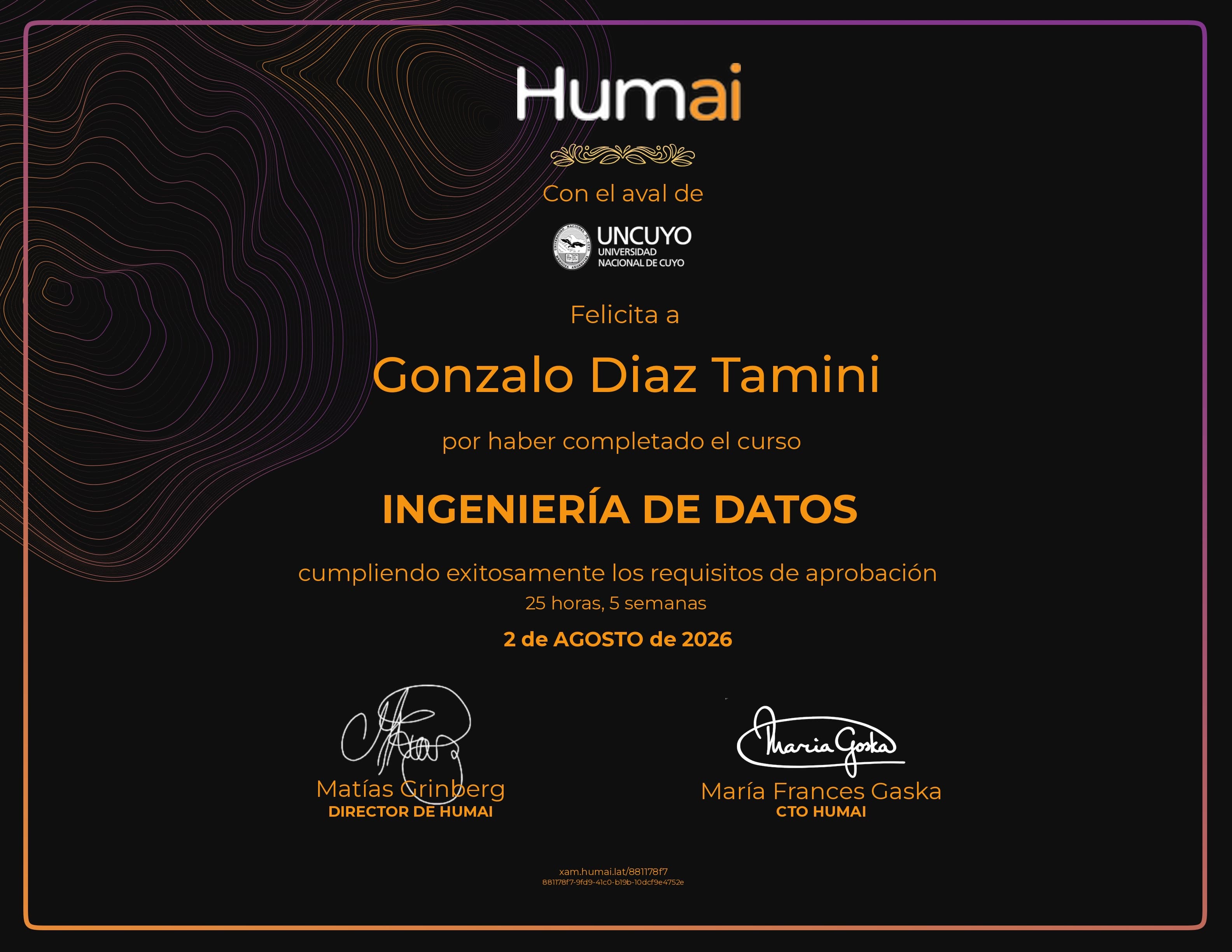 Resultado del examen