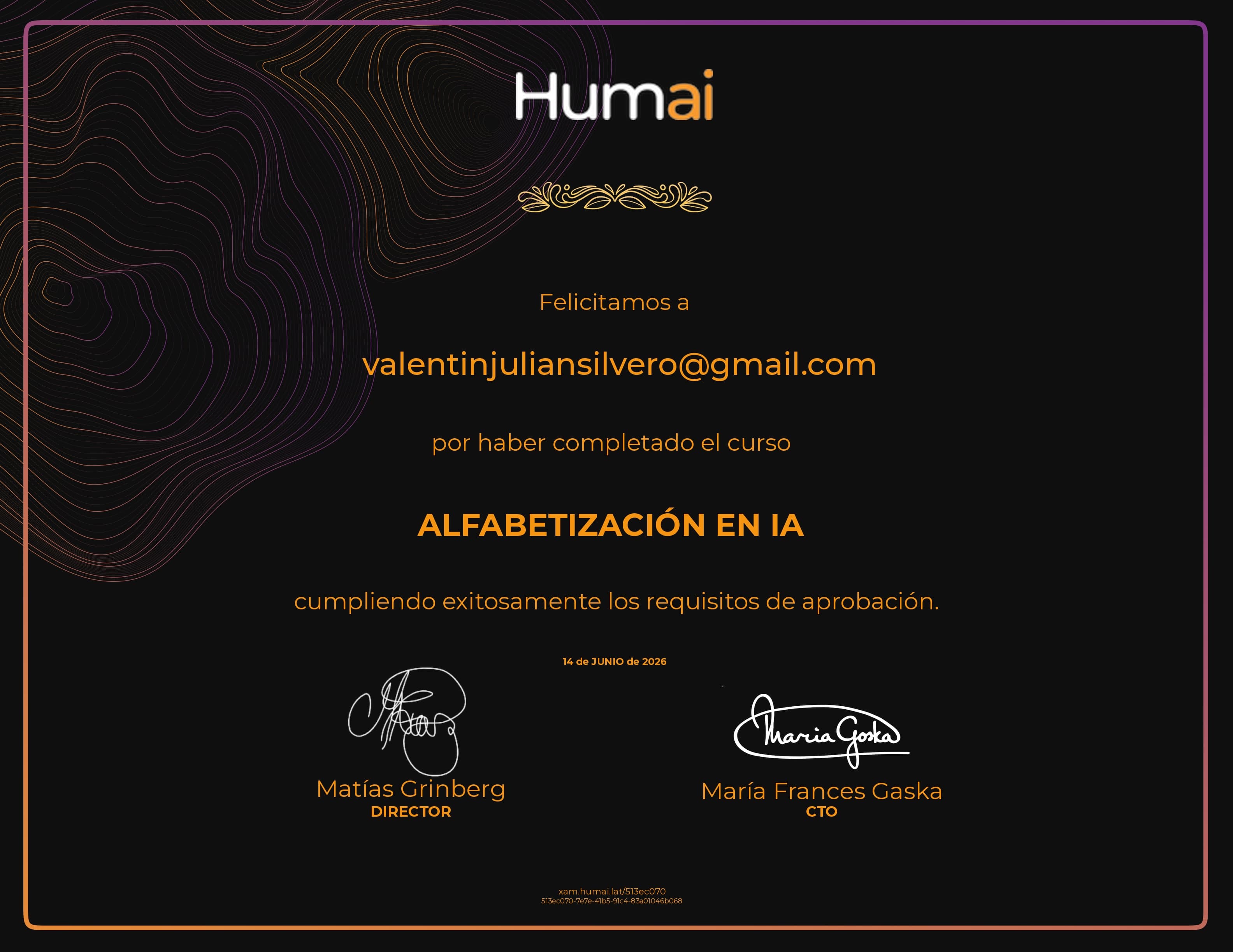 Certificado