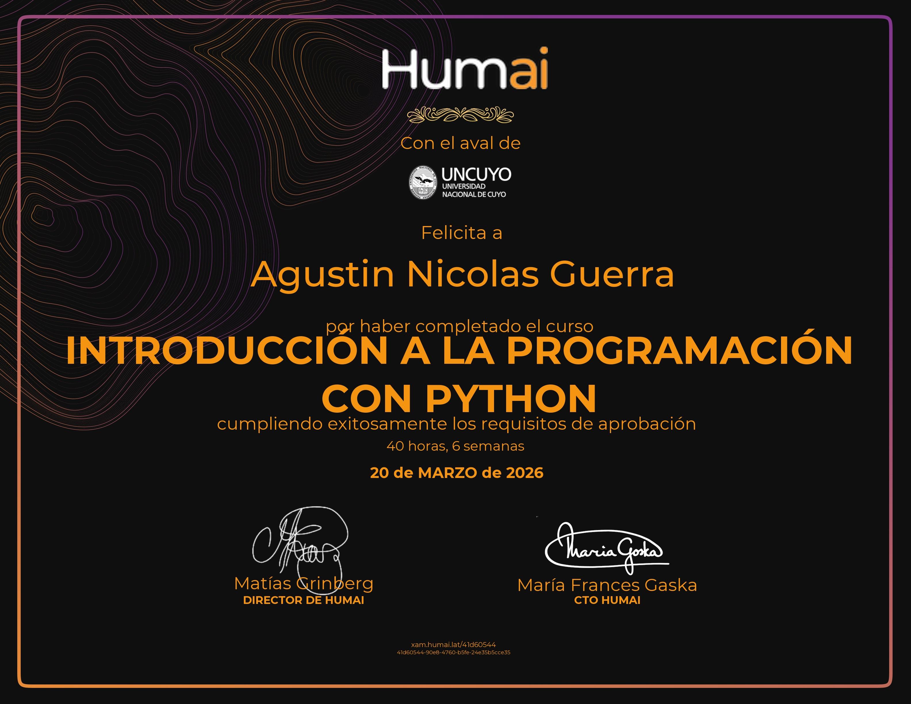Resultado del examen