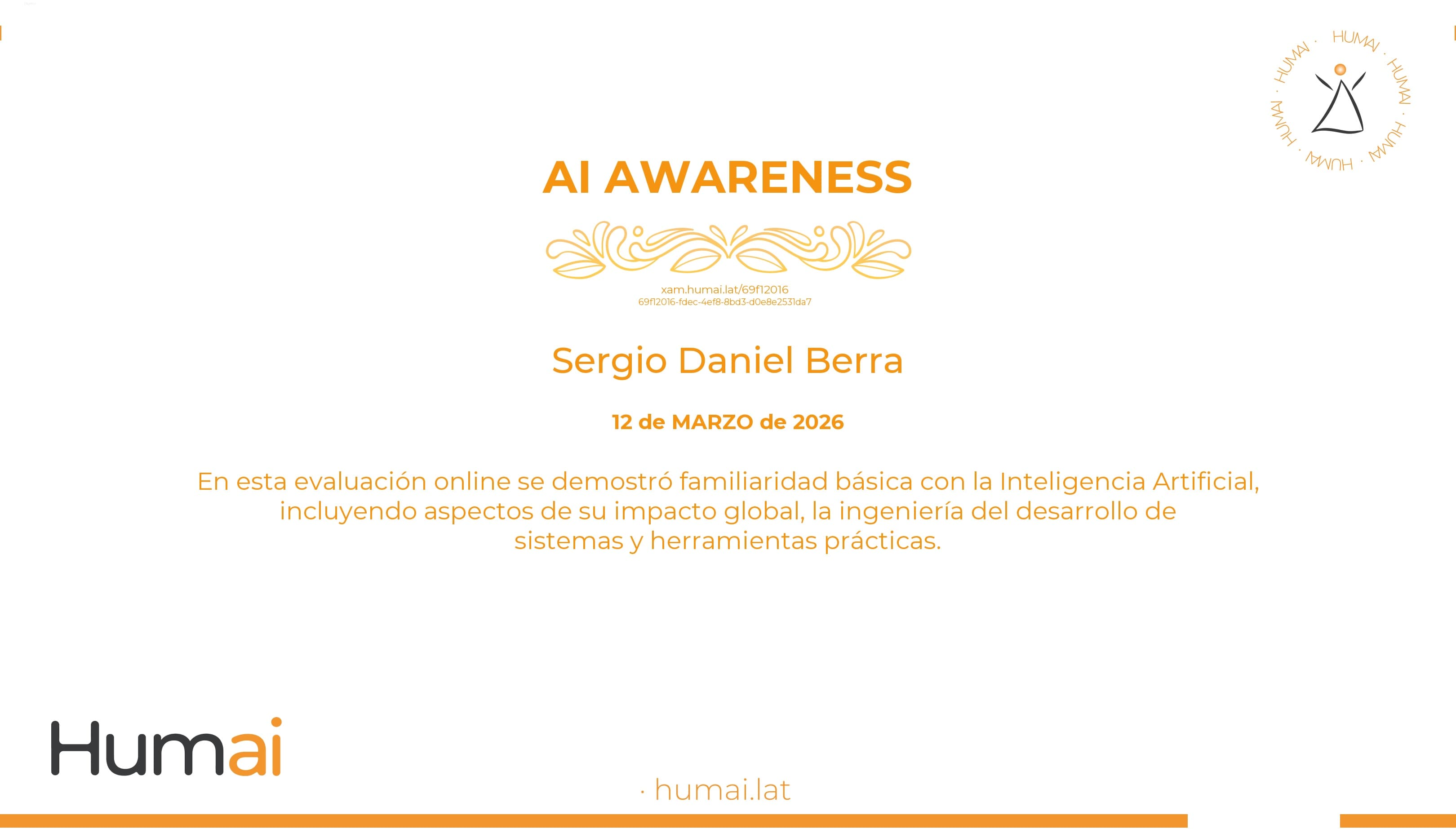 Certificado