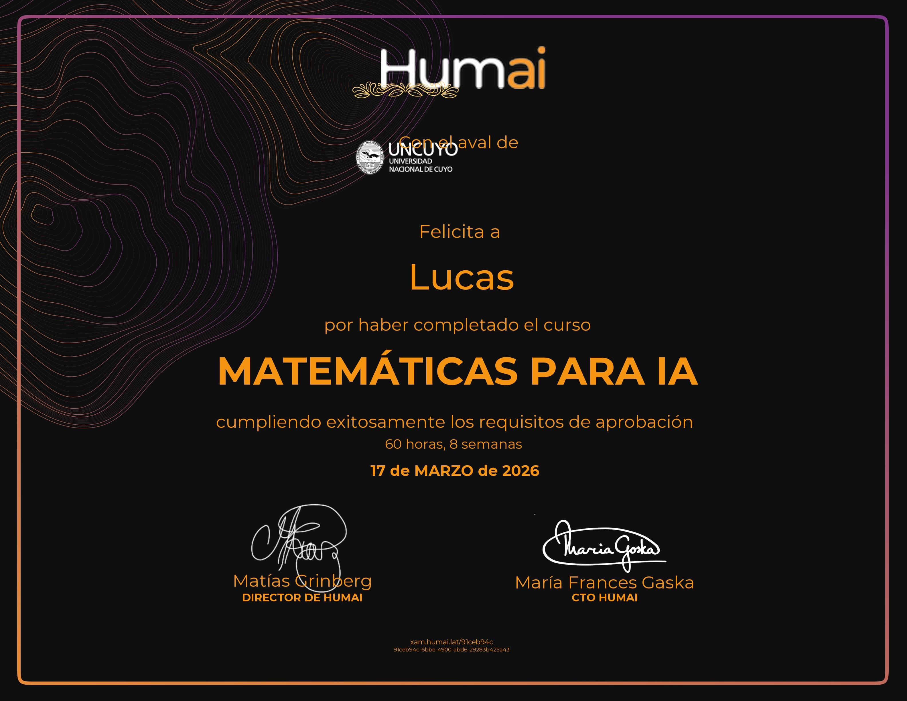 Certificado