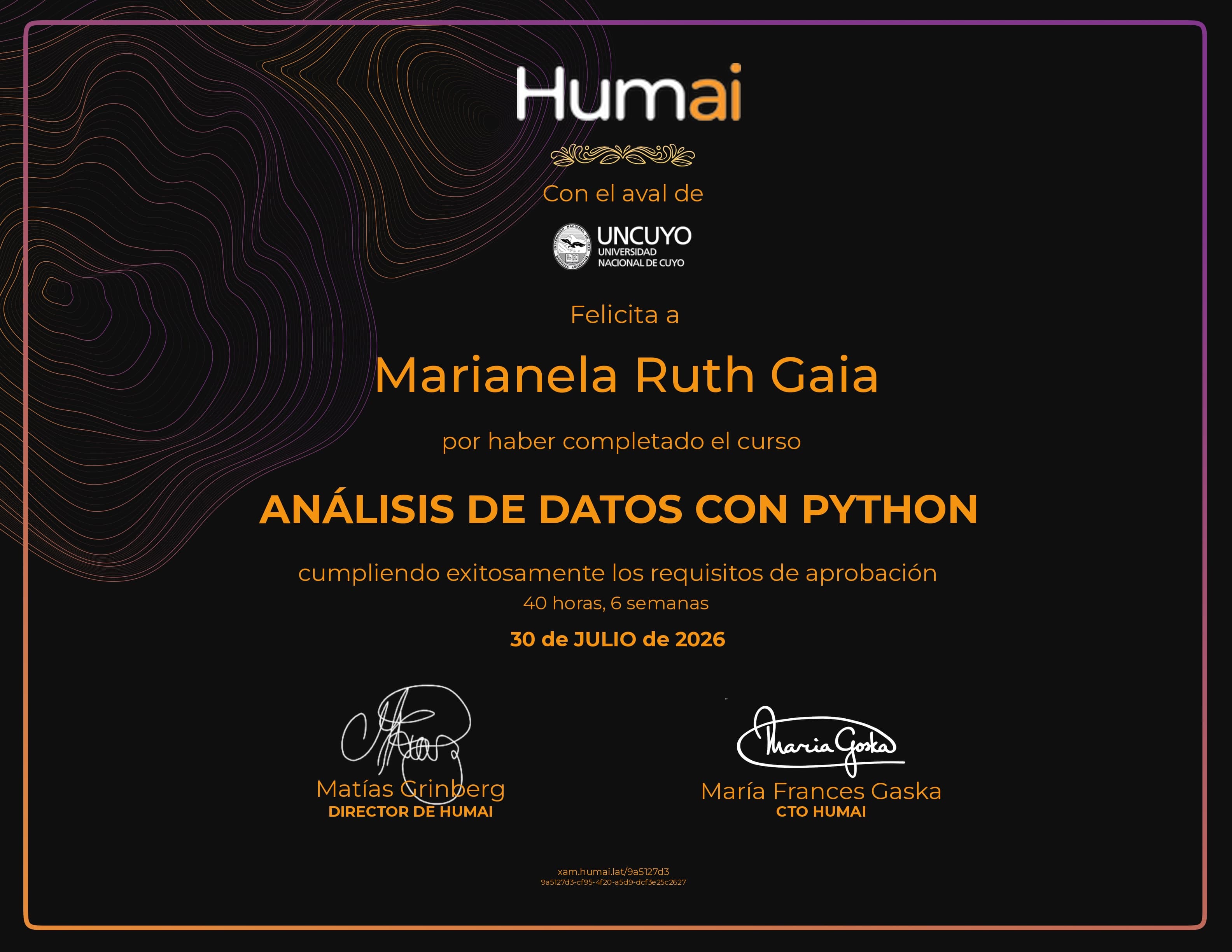 Certificado