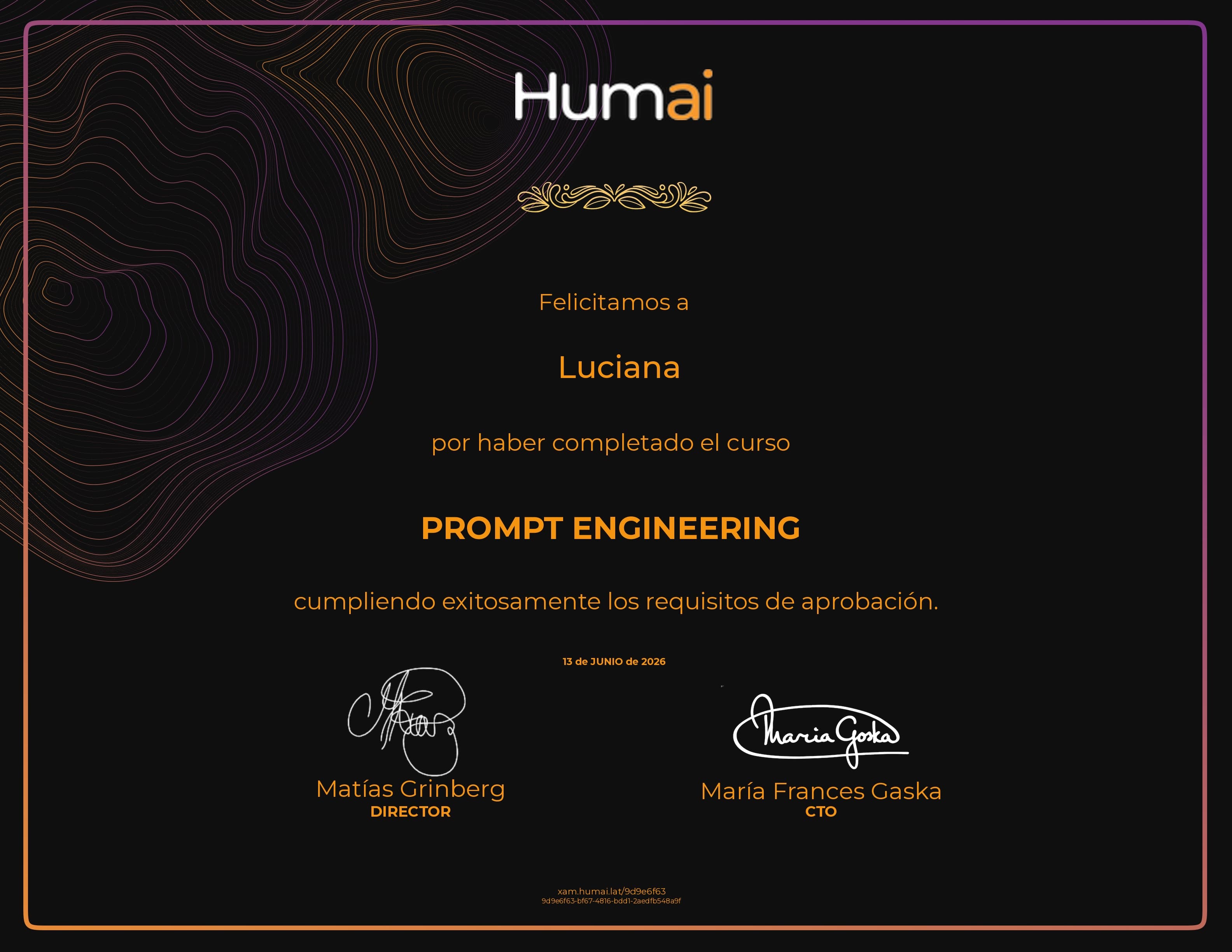 Certificado
