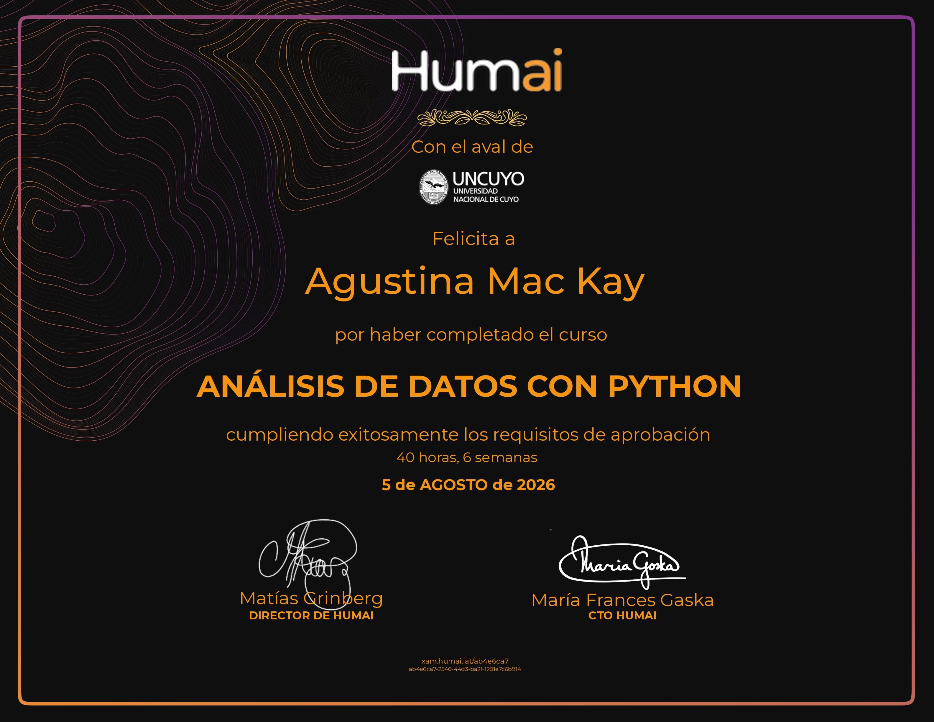 Certificado