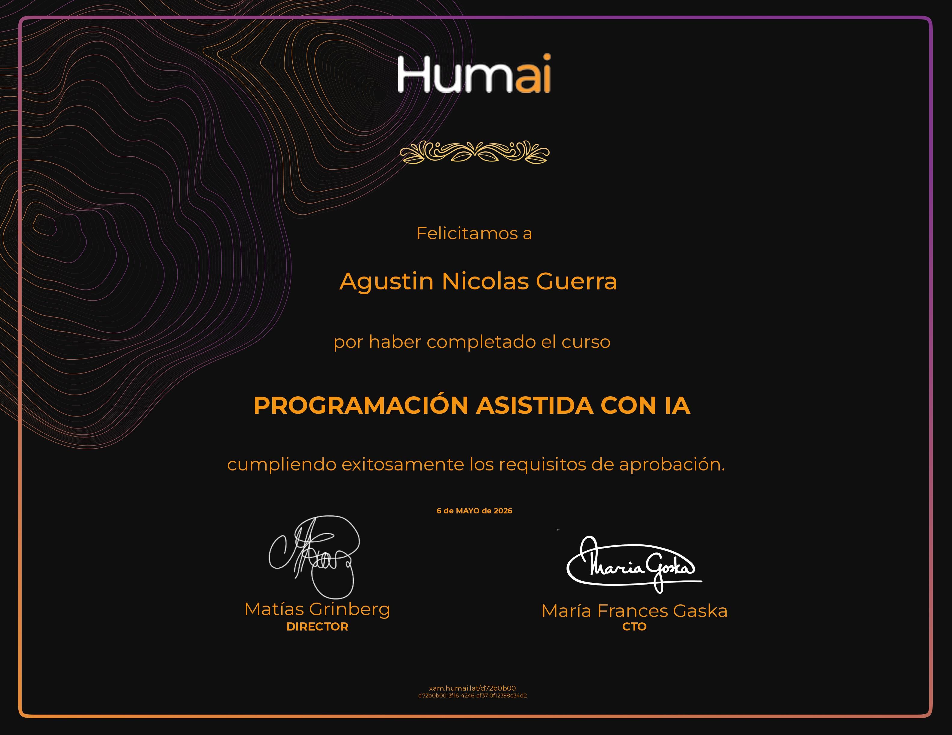 Certificado