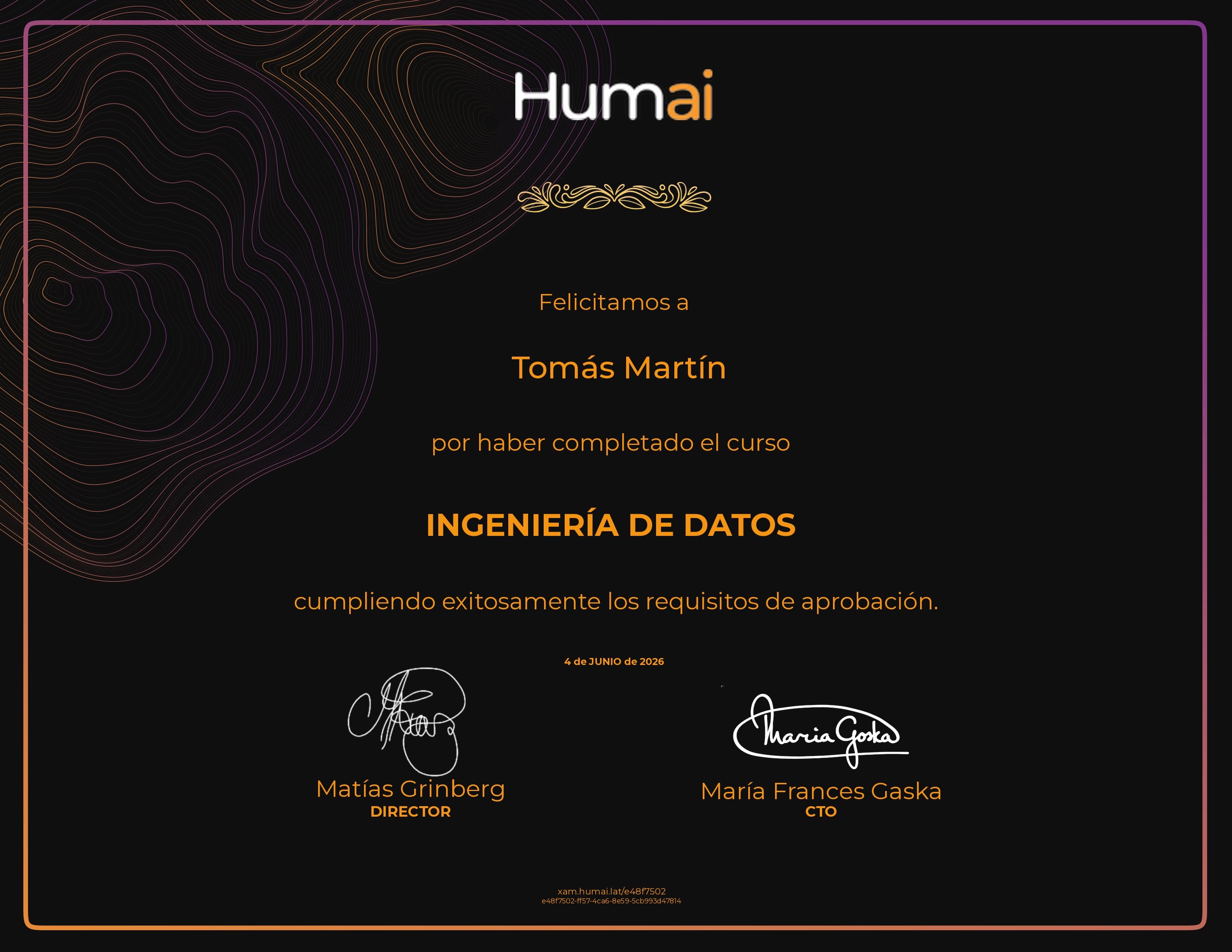 Certificado