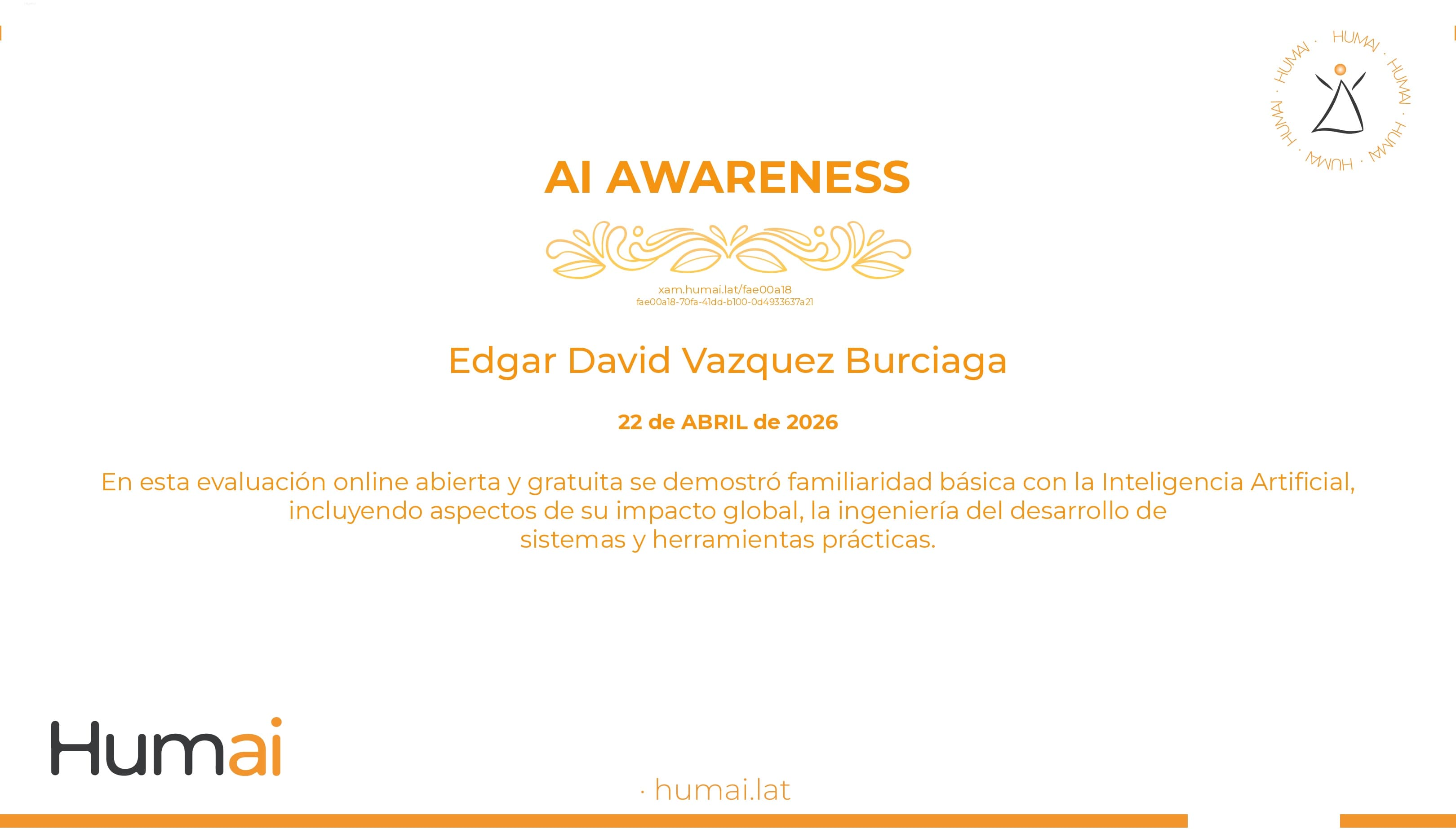 Certificado